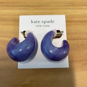 NWT kate spade ADORE- ABLES Blue Multi Earrings